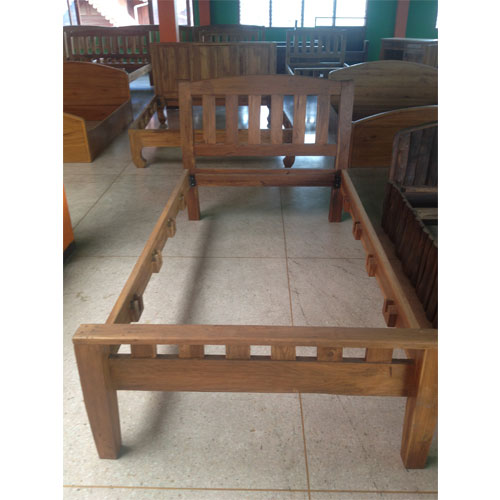 TEAK BED - WAXED FINISH - SINGLE - QUEEN SIZE - KING SIZE